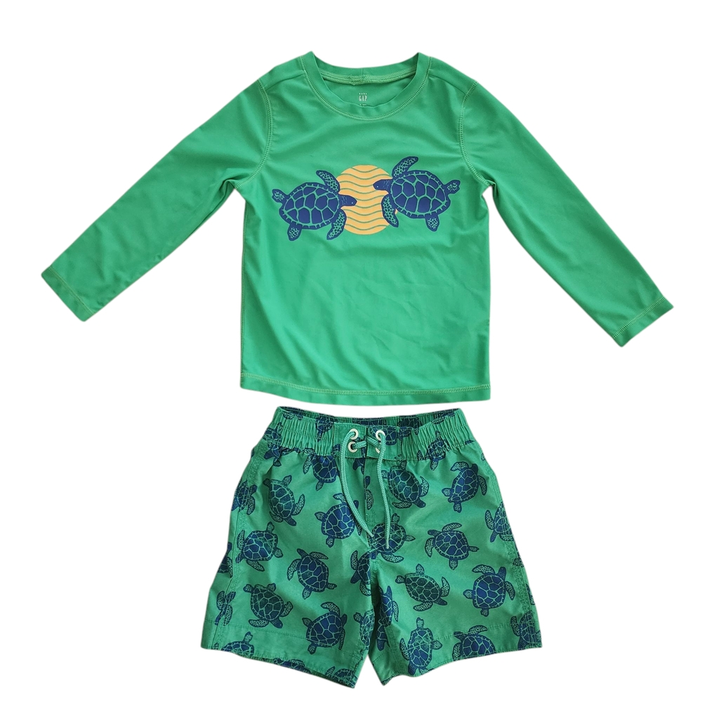 Baby Gap Toddler Boy Swimsuit Set - Size 3 Years